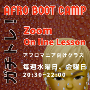 zoom ダンスレッスン