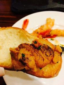 生ウニ板一枚まるごとバーナー焼き